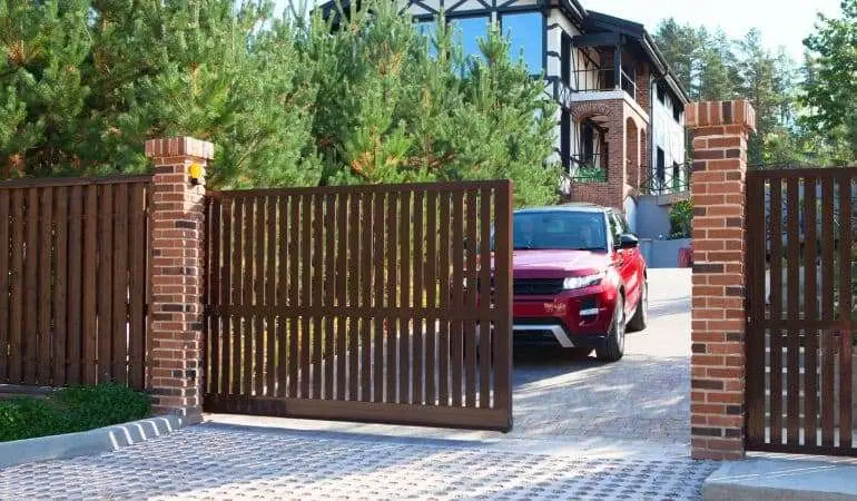 Откатные ворота в Мозыре